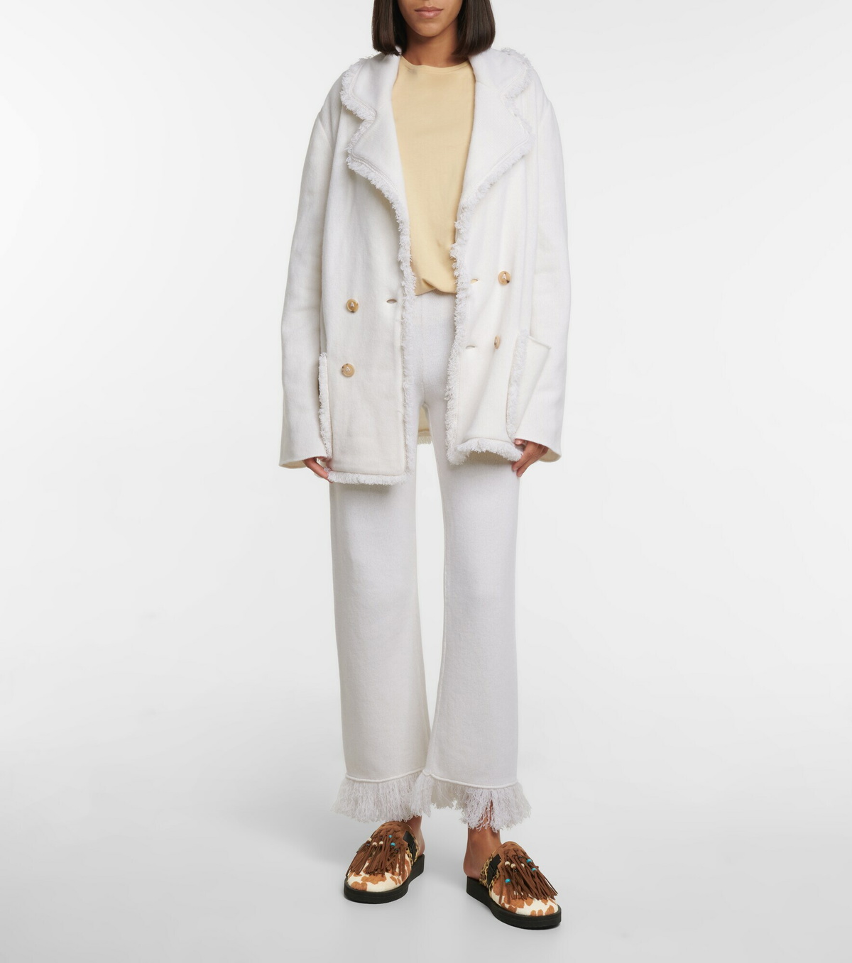 Alanui - x Suicoke Zavo leather slippers Alanui