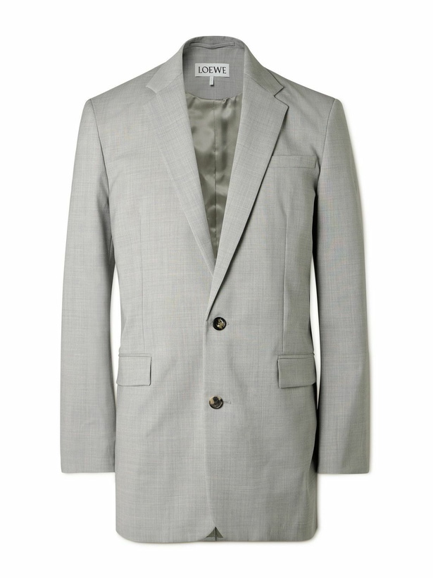 Photo: LOEWE - Wool Blazer - Gray