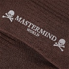 MASTERMIND WORLD Men's Skull Socks in Brown