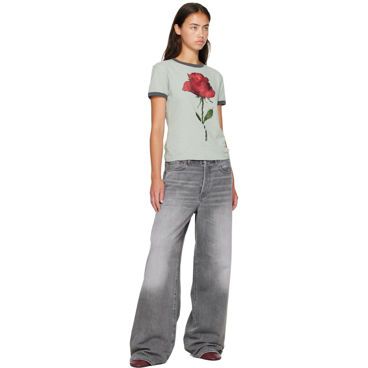 Acne Studios Gray 1981 Loose Fit Jeans