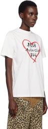 Andersson Bell White Heart Kelly Logo T-shirt