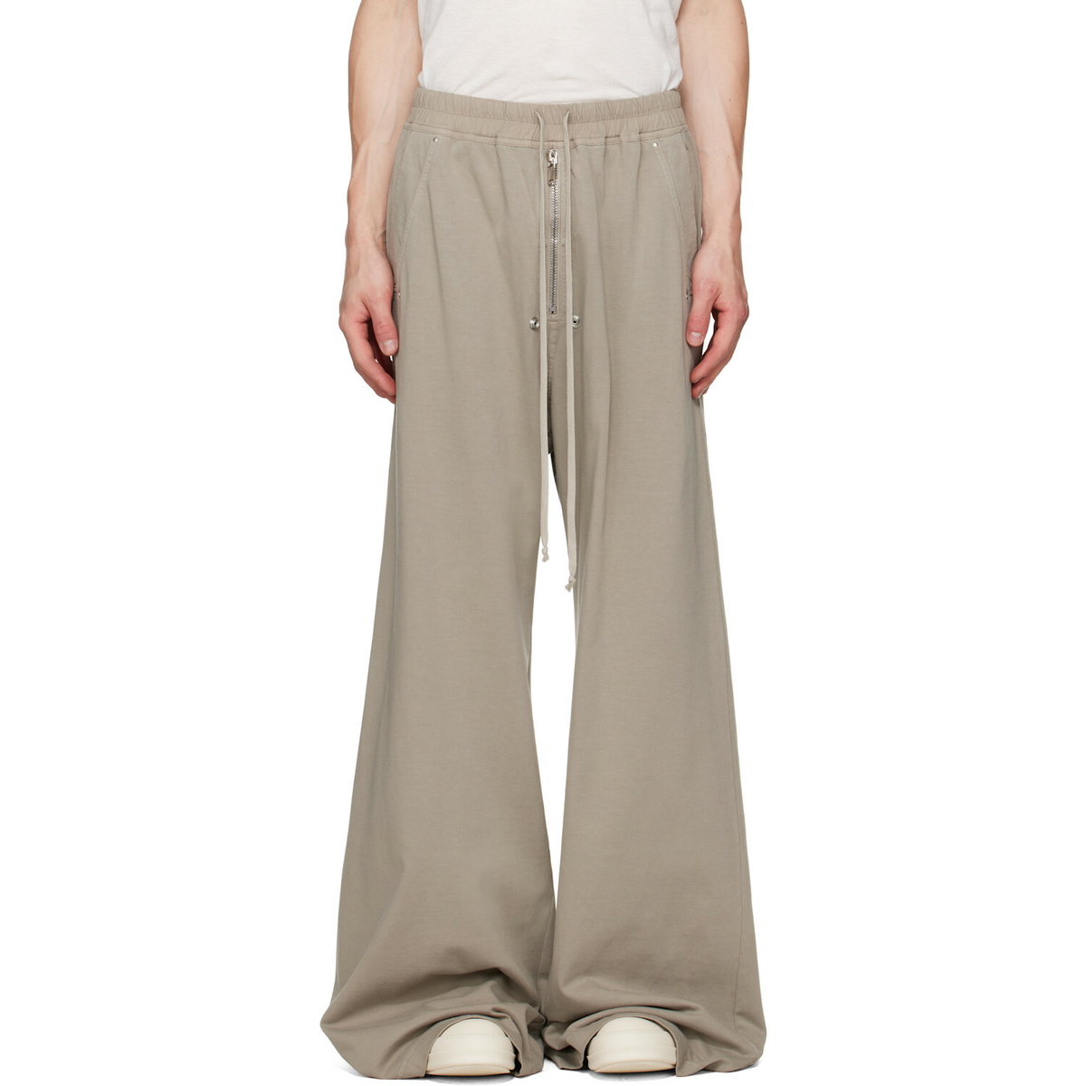 Rick Owens Drkshdw Black Prisoner Memphis Lounge Pants Rick Owens