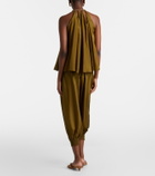 Zimmermann Mahon cropped silk balloon pants