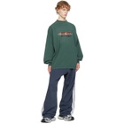 Balenciaga Green Logo L/S Large T-shirt