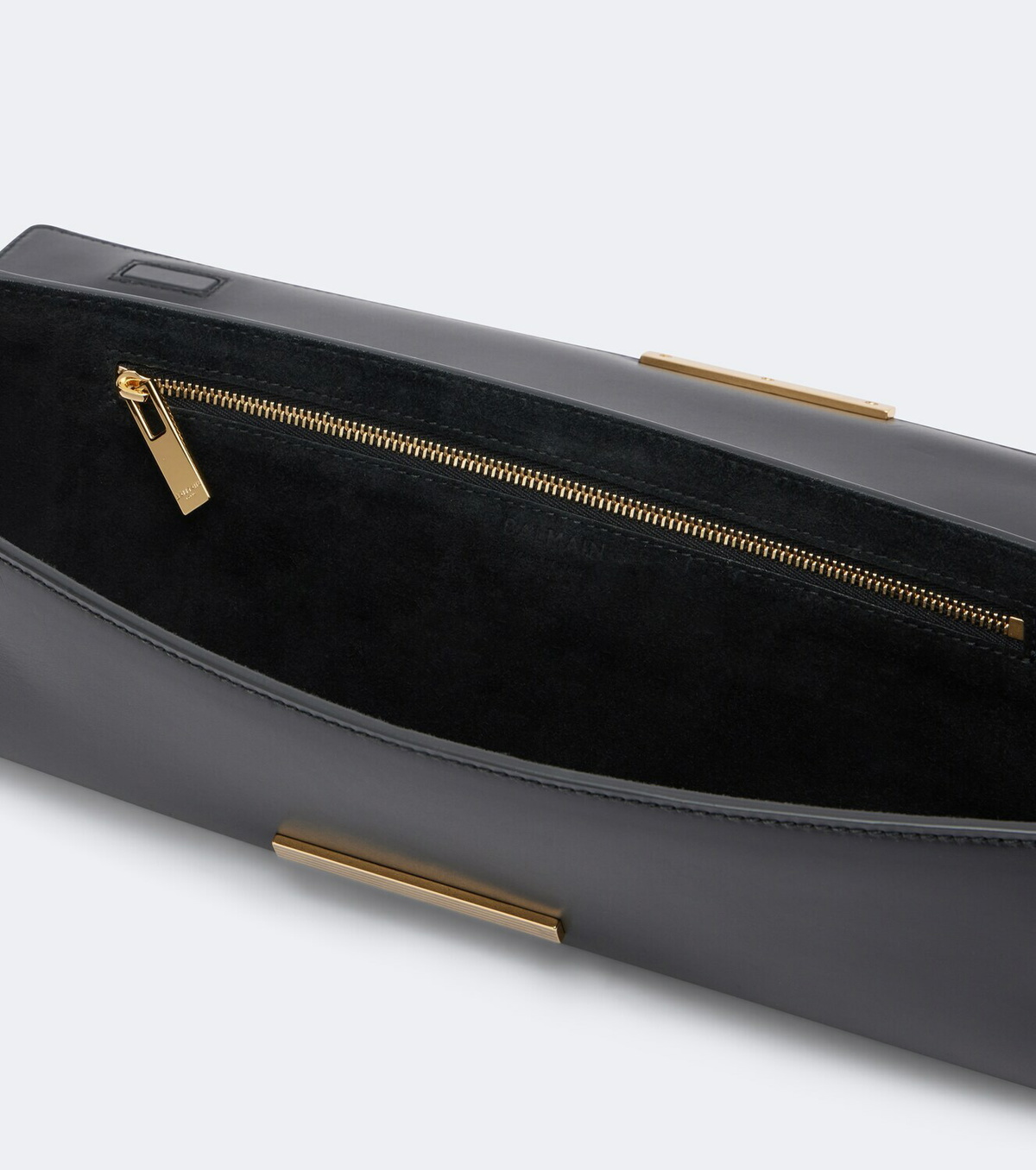 Balmain Small leather clutch