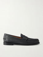 Polo Ralph Lauren - Alston Full-Grain Leather Penny Loafers - Black