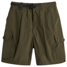 and wander Men's Oversized Cargo Shorts in Khaki