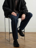 Jil Sander - Suede and Leather-Trimmed Nylon Sneakers - Black