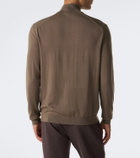 Bogner Oscar virgin wool zip-up cardigan