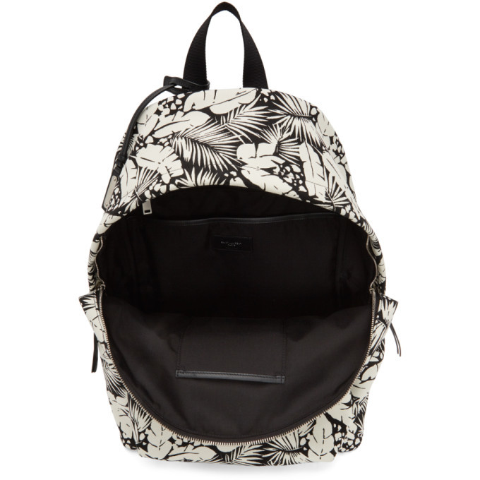 saint laurent backpack white