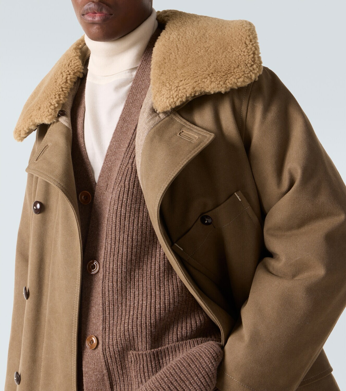 Lemaire Cotton-blend canvas parka