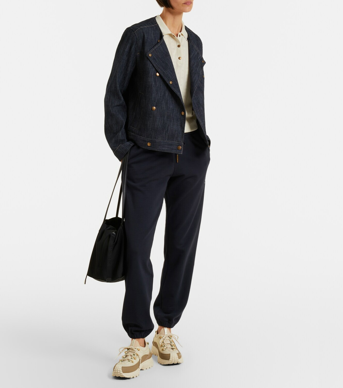 Moncler Cotton-blend sweatpants