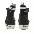 Rick Owens DRKSHDW Men's Cargo Sneakers in Black/Milk