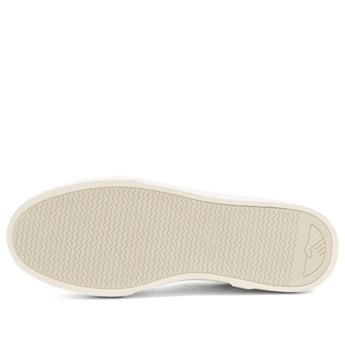 Stepney Workers Club Men's Pearl S-Strike Leather Sneaker in Spring White