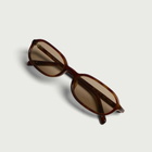 CHIMI Edith Sunglasses in Havana/Light Brown