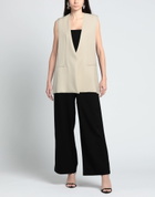 Amiri Womens Tailored Vest Ivory