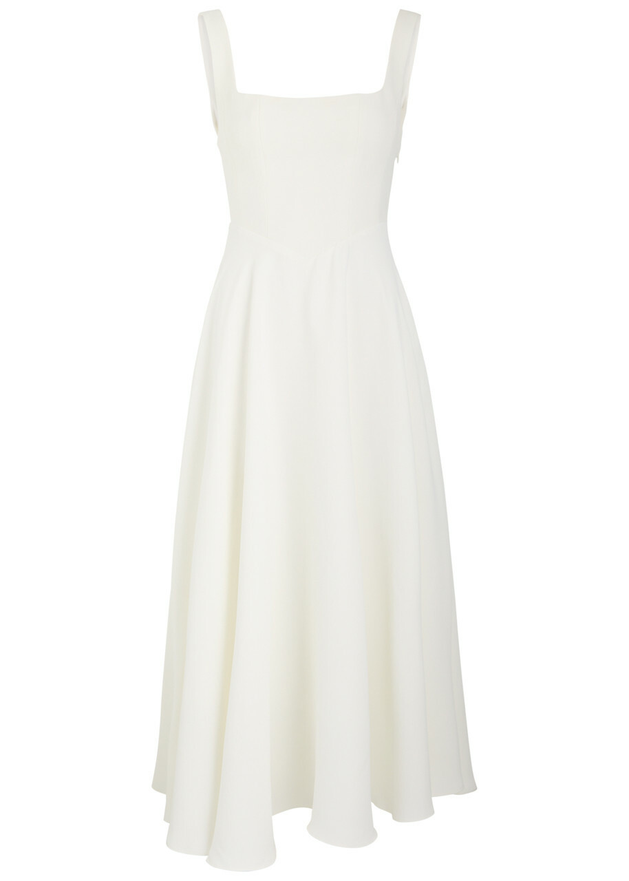 Odd Muse The Ultimate Muse Jersey Midi Dress White Odd Muse
