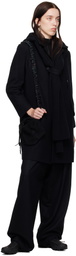 HYEIN SEO Black Wide Wool Trousers