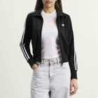 Adidas Women's Firebird Classic Track Top in Black/White