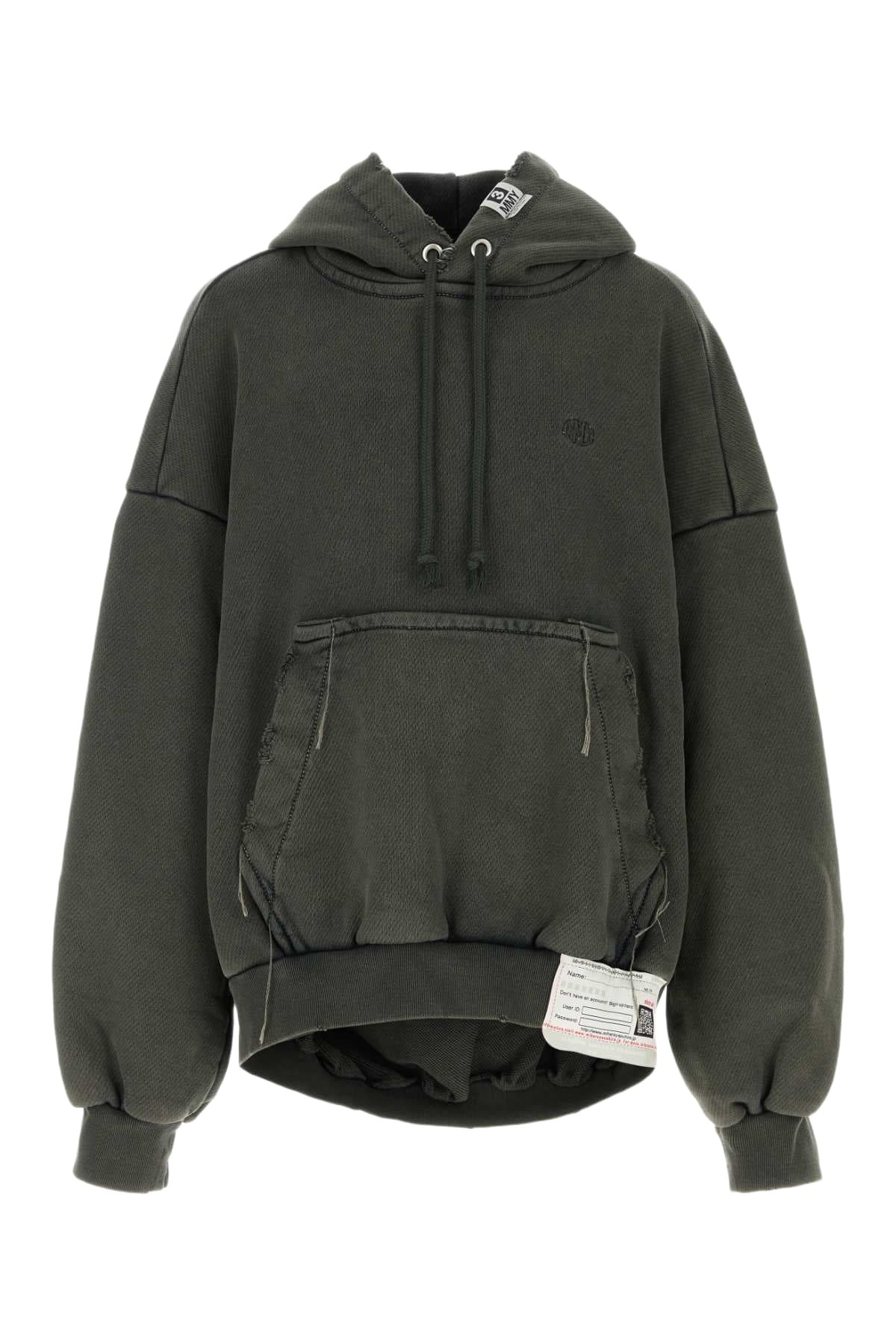 Maison mihara yasuhiro Sun Faded Like Distressed Cotton