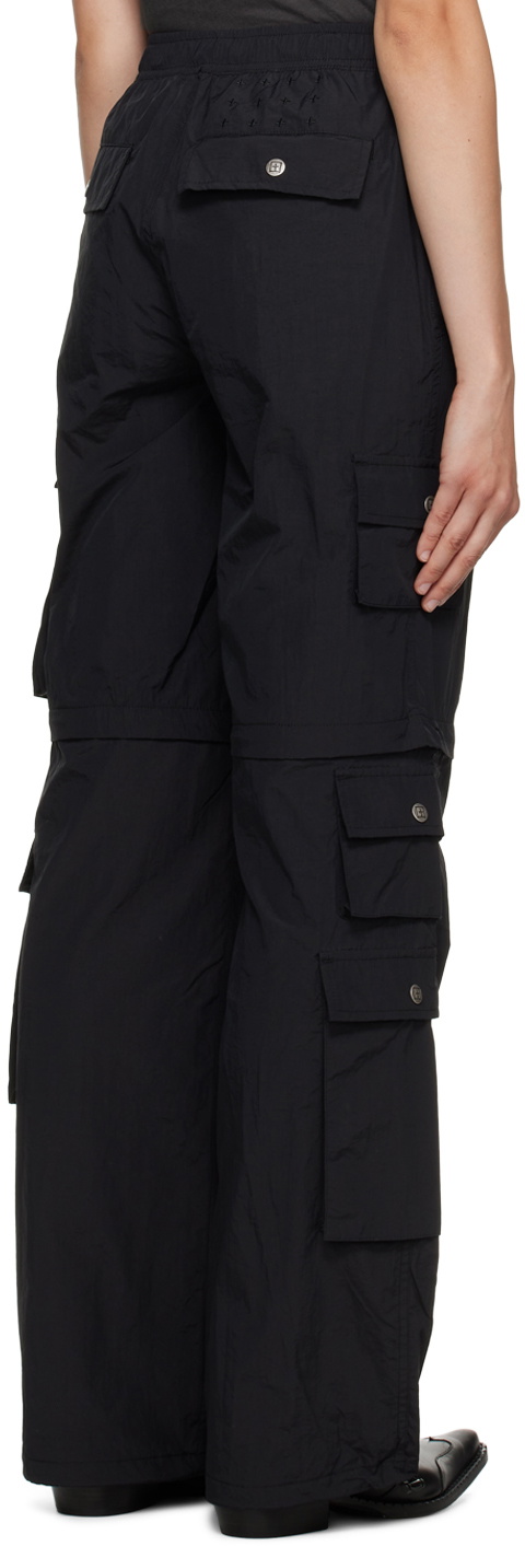 Ksubi Black Tactic Cargo Pants Ksubi