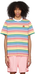 Casablanca Multicolor Striped T-Shirt