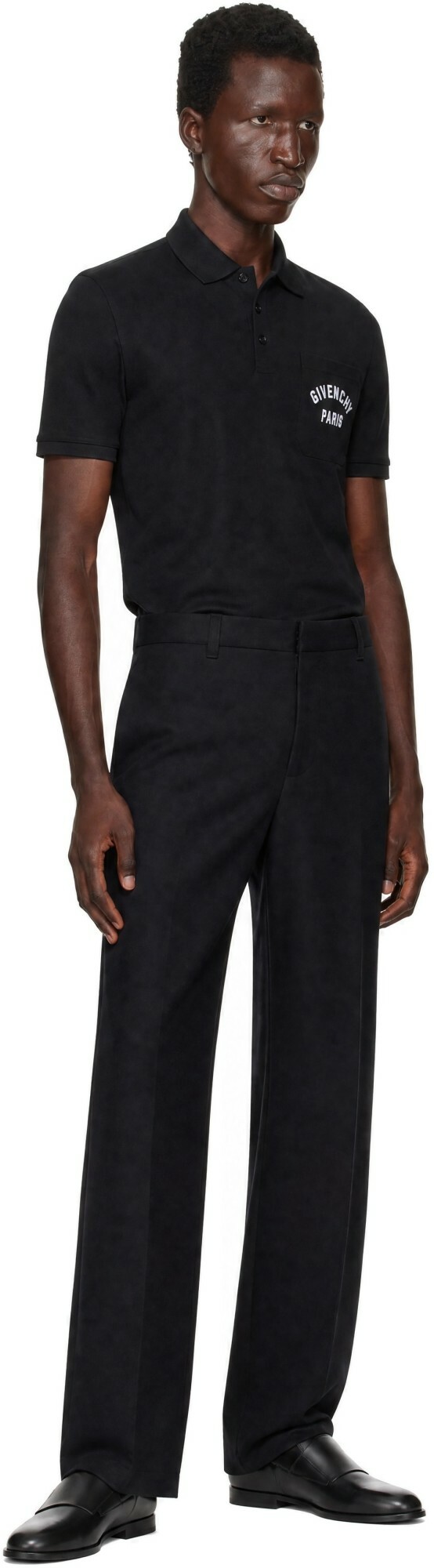 Givenchy Navy Front Pocket Polo