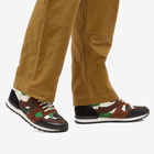 Valentino Men's Rockrunner Sneakers in Ultra Green/Light Brown/Ivory