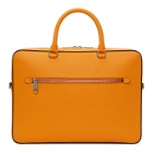 Burberry Orange Ainsworth Briefcase