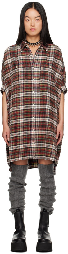 Photo: R13 Red Oversized Minidress