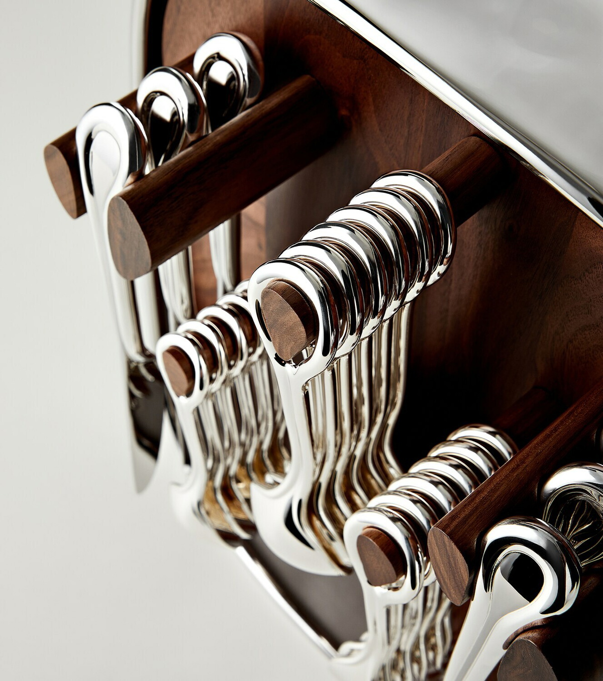 Christofle x Charlotte Chesnais Carrousel cutlery set and case
