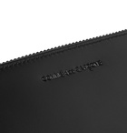 Comme des Garçons - Logo-Debossed Leather Pouch - Black