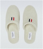 Thom Browne - Shearling slippers