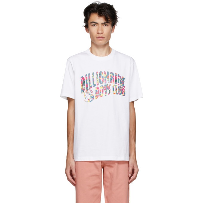 Photo: Billionaire Boys Club White Confetti Arch Logo T-Shirt