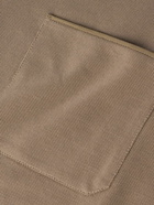Zegna - Slim-Fit Cotton-Piquè Polo Shirt - Neutrals