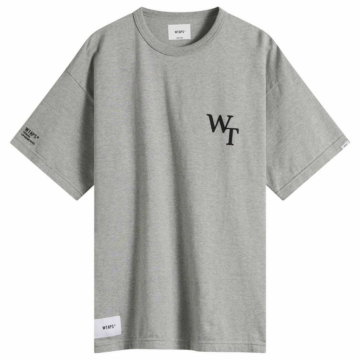 WTAPS Men's Academy Ss in Light Gray