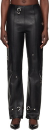 Saks Potts Black Bonnie Leather Pants