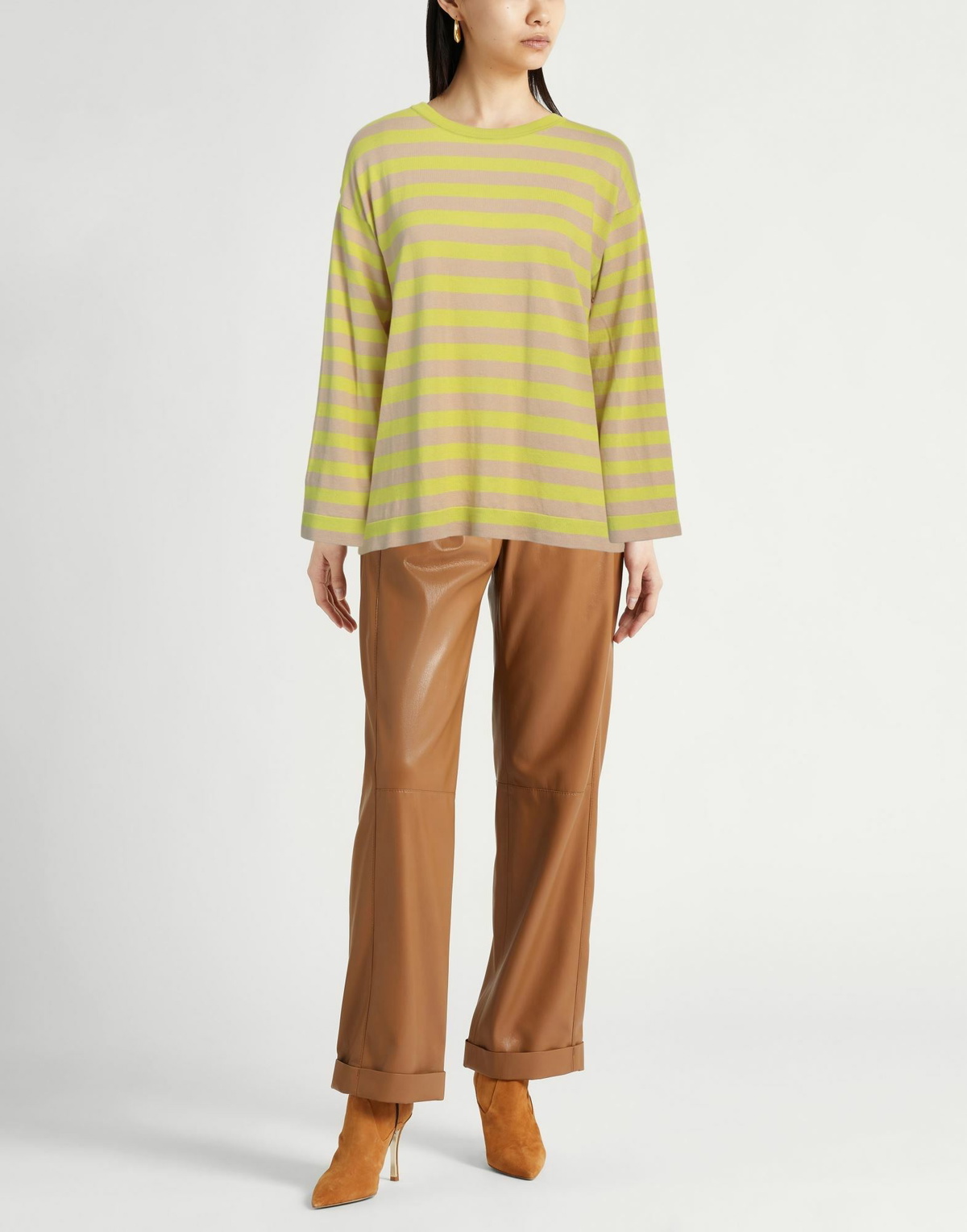 Jucca Womens Sweater in Light brown