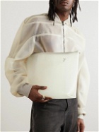 Rick Owens - Big Adri Transparent Leather Messenger Bag
