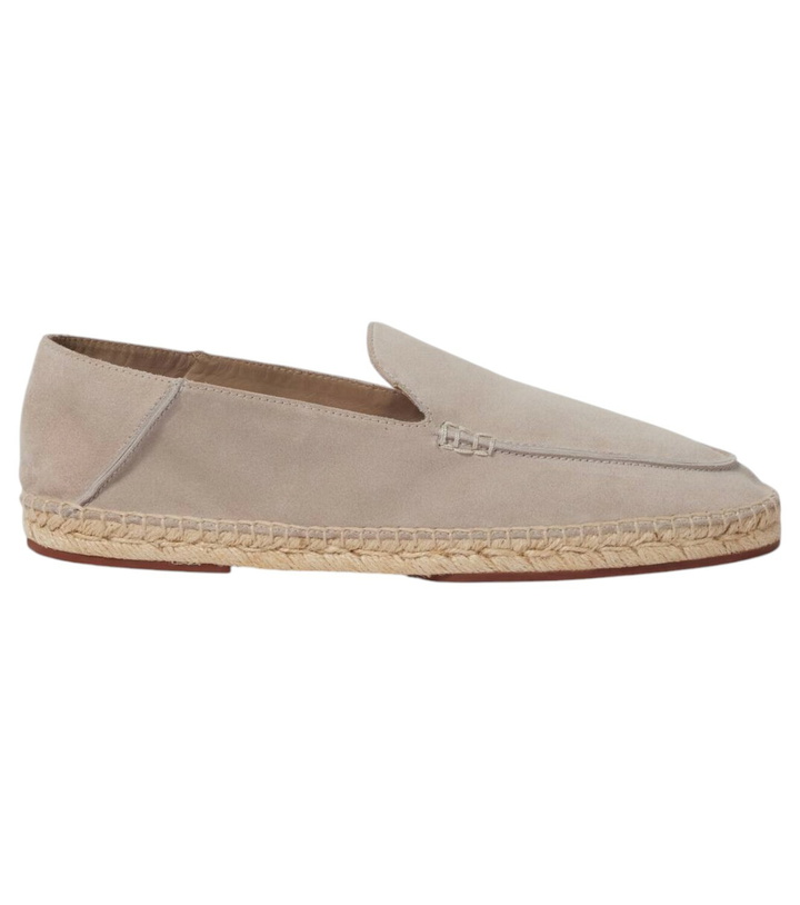 Photo: Loro Piana Seaside Walk suede espadrilles