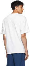 Kenzo White High Summer Oversized Tropical Graffiti T-Shirt