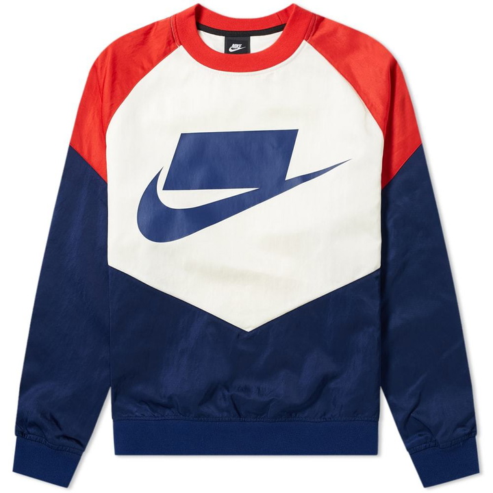 Photo: Nike Block Futura Crew Sweat