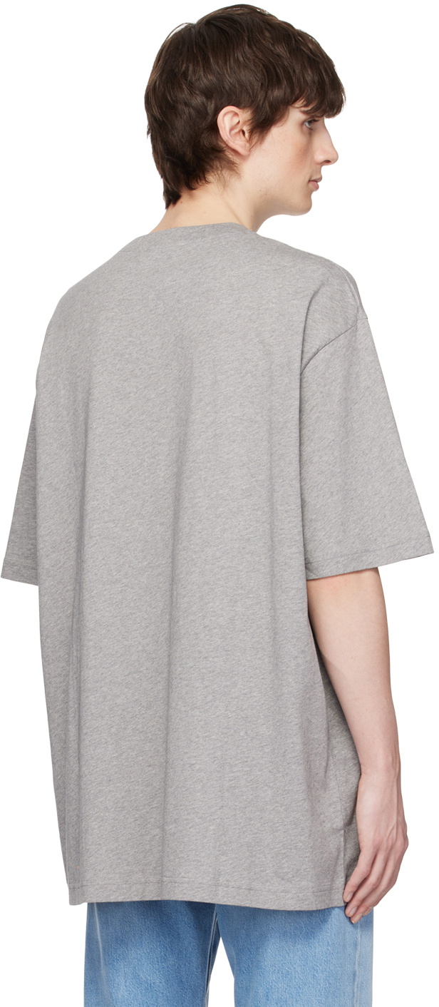 Acne Studios READ ME ハンバーガーTシャツ S/M グレー Studios Acne T 