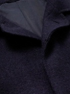 Drake's - Wool Coat - Blue