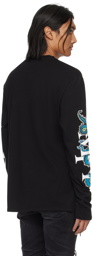 AMIRI Black CNY Dragon Long Sleeve T-Shirt