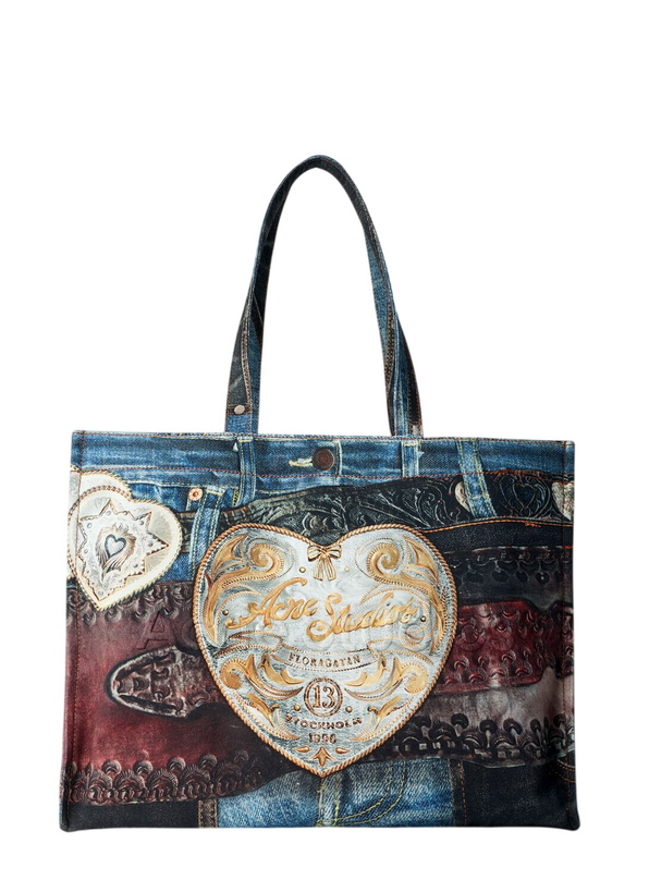 Photo: Acne Studios Logo Shoulder Tote Bag
