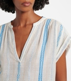 Velvet Tallula cotton jacquard top
