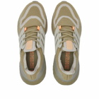 Adidas Men's Ultraboost 22 Sneakers in Green/Grey/Orange