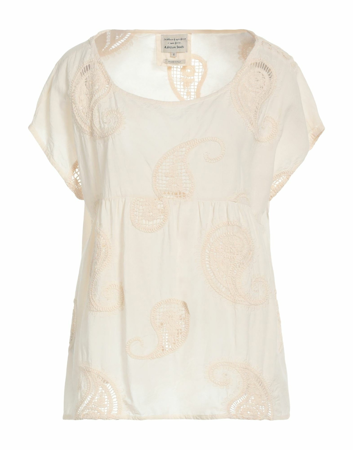 Alessia Santi Womens Top in Cream