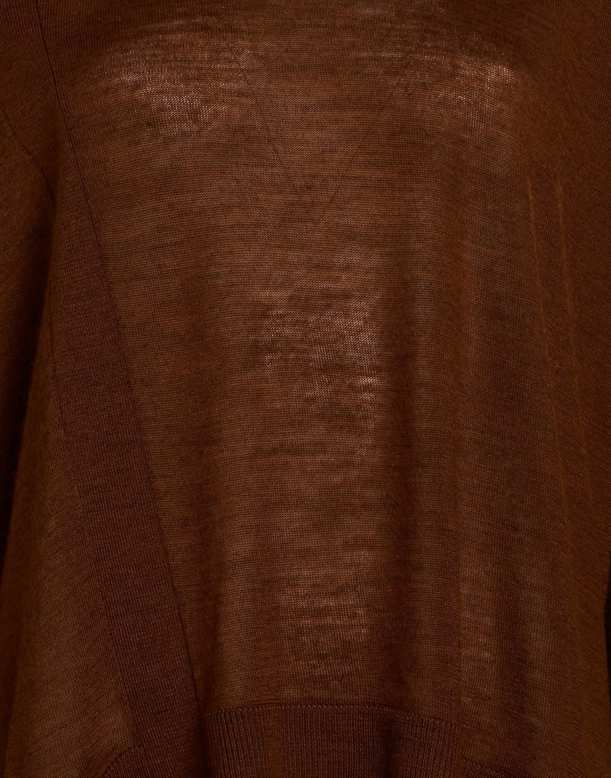Manila Grace Womens Turtleneck in Brown